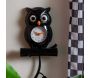 Wall Clock Owl Pendulum - KARLSSON