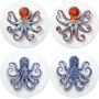 Lot de 4 sets de table motifs assortis