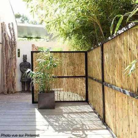 Canisse en bambou 2m : solution naturelle pour votre jardin