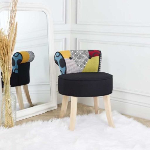 fauteuil-tendance-crapaud-patchwork